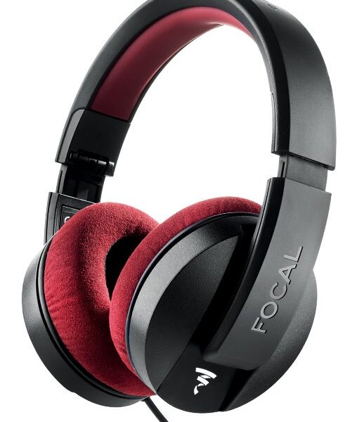 Focal Listen Professional - studio headphones (red and black)