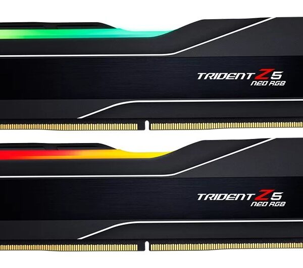 G.Skill Trident Z5 Neo RGB F5-6000J2636H32GX2-TZ5NR memory module 64 GB 2 x 32 GB DDR5 4800 MT/s