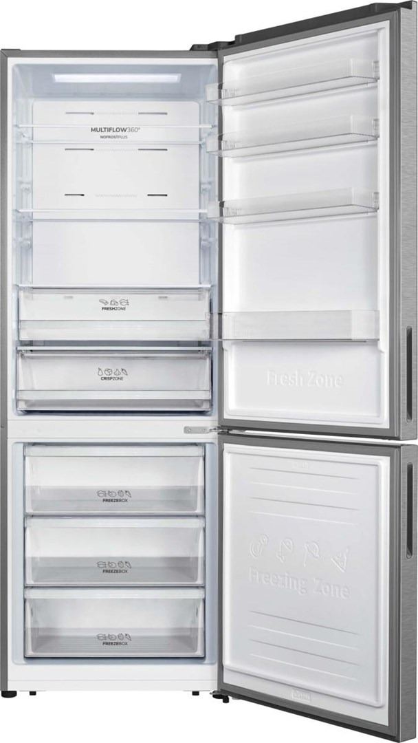 Gorenje NRK720EAXL4 fridge-freezer Freestanding 495 L E Grey