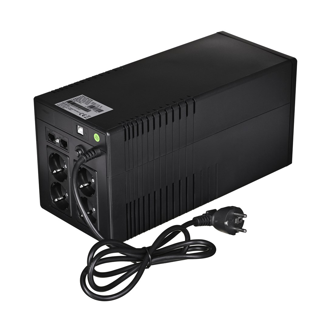 Green Cell UPSLP700 uninterruptible power supply (UPS) Line-Interactive 1 kVA 700 W 4 AC outlet(s)