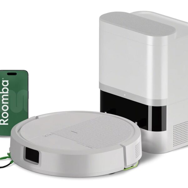 iRobot Roomba 115 Combo Robot Vacuum + Auto Empty Dock White