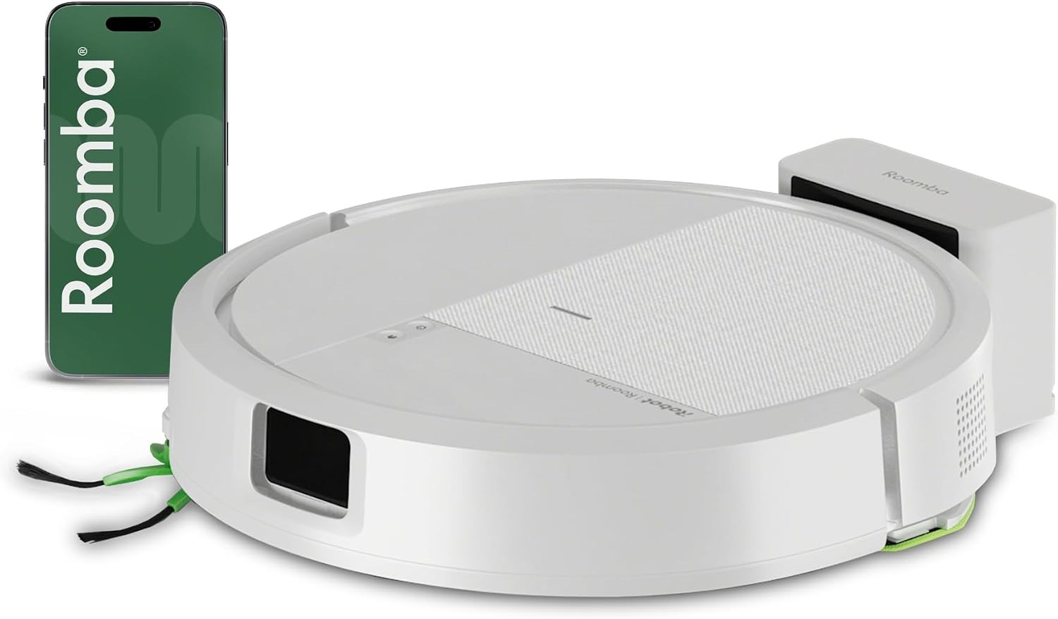 iRobot Roomba 115 Combo Robot Vacuum + Auto Empty Dock White