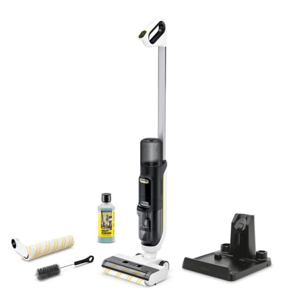KARCHER FCV 3 Extra+ electric mop with vacuum function - 1.056-126.0 White