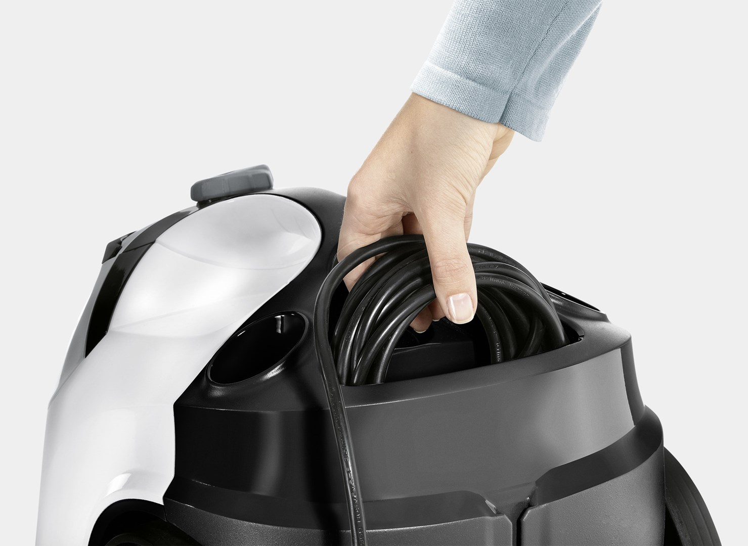 Kärcher SC 5 EasyFix IRON PLUG Cylinder steam cleaner 1.5 L 2250 W Black, White