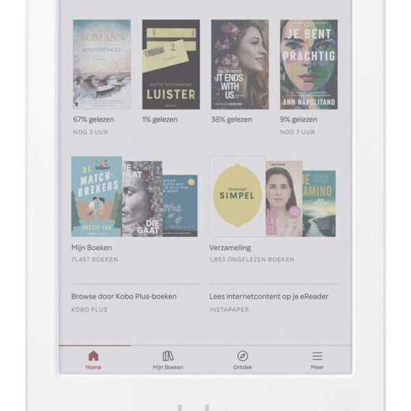 Kobo Clara Colour e-book reader Touchscreen 16 GB Wi-Fi White