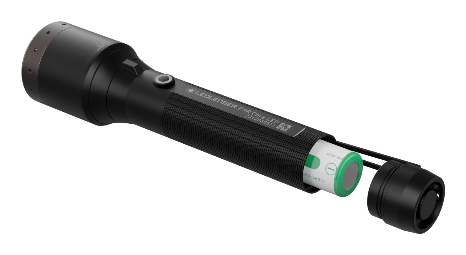 Ledlenser 502987 flashlight Black Hand flashlight LED