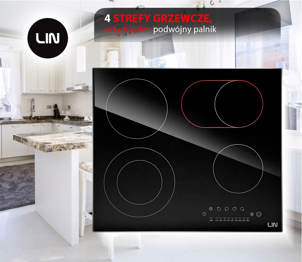 LIN LC-B47200 ceramic hob