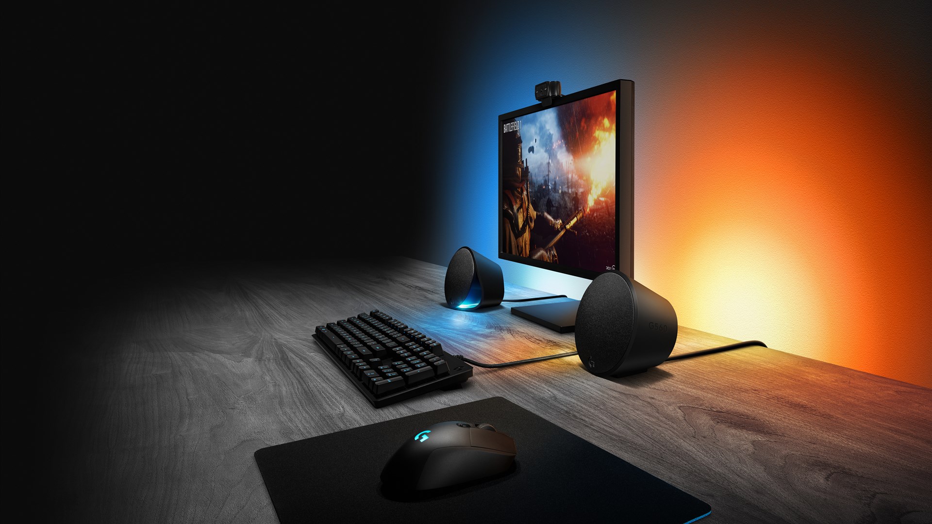 Logitech G G560 LIGHTSYNC PC Gaming Speakers