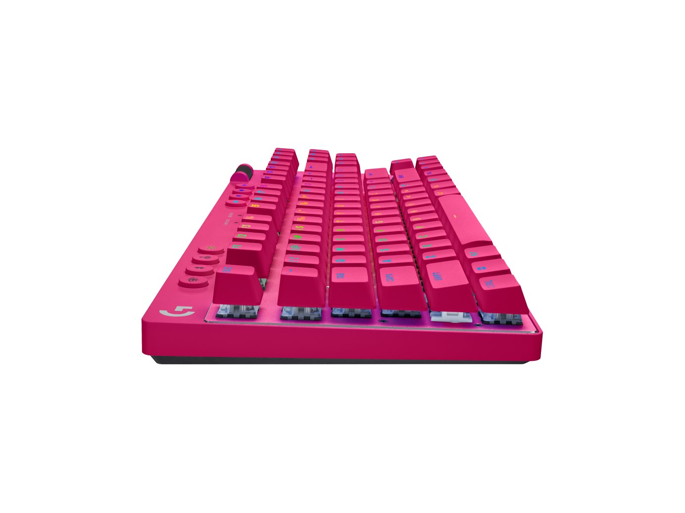 Logitech G PRO X TKL keyboard Gaming RF Wireless + Bluetooth QWERTY US International Magenta