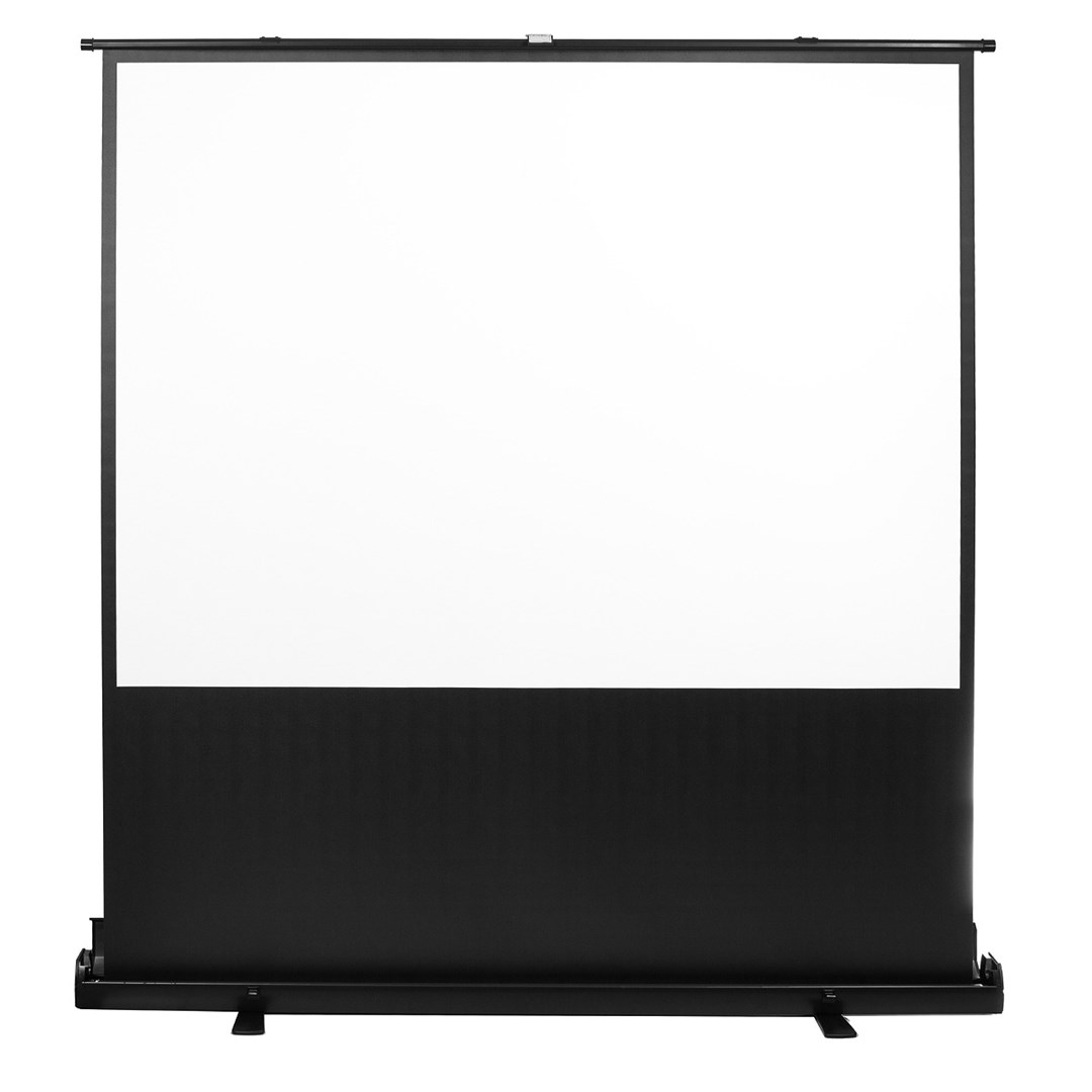 Maclean portable projection screen, compact, floor, 66", 16:9, MC-210
