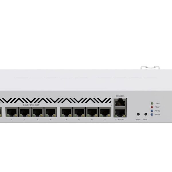 Mikrotik CCR2116-12G-4S+ wired router Gigabit Ethernet White
