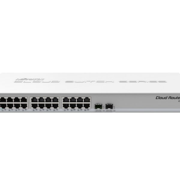 Mikrotik CRS326-24G-2S+RM network switch Managed L2 Gigabit Ethernet (10/100/1000) Grey