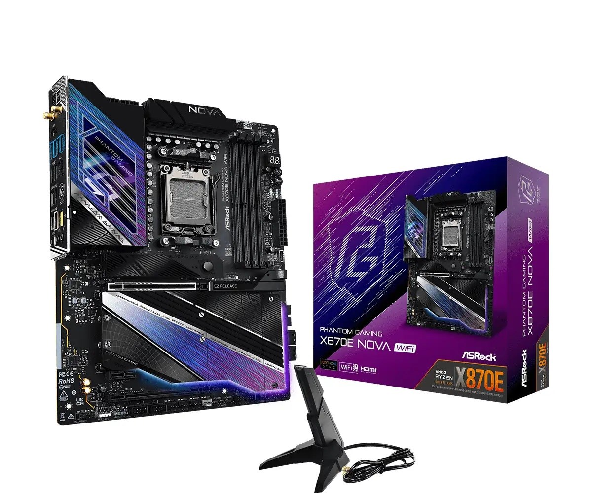 Motherboard - ASRock X870E Nova WiFi