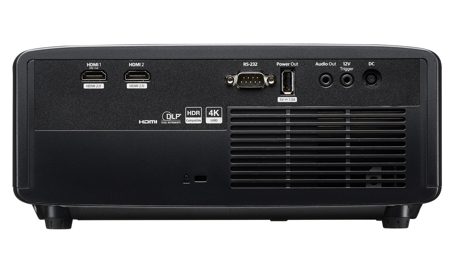 Optoma PK52 Standard throw projector 3500 ANSI lumens DLP UHD 4K (3840x2160) 3D Black