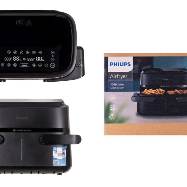 Philips 1000 series NA150/00 fryer Double 7.1 L 2450 W Hot air fryer Black