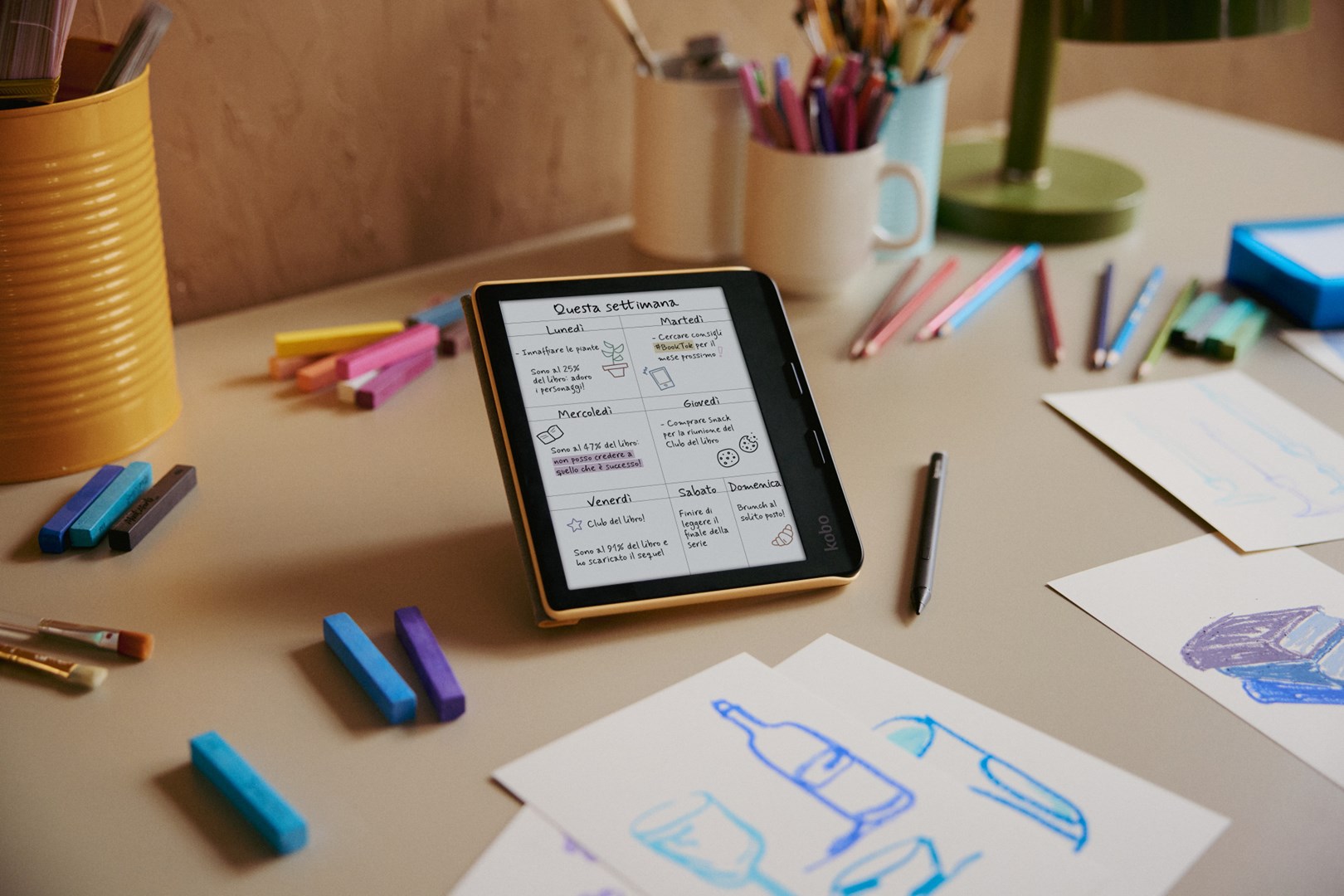Rakuten Kobo Libra Colour e-book reader Touchscreen 32 GB Wi-Fi White
