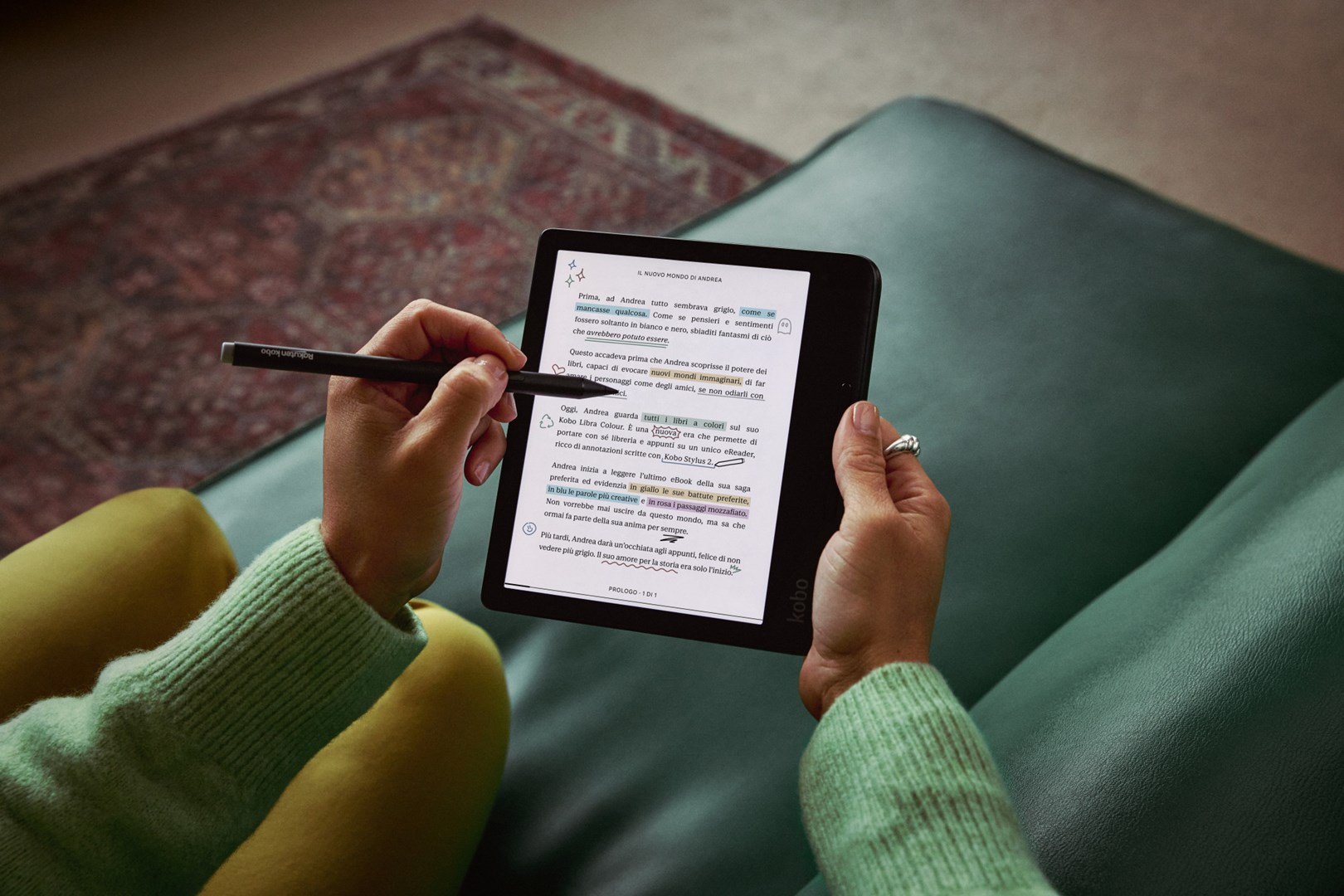 Rakuten Kobo Libra Colour e-book reader Touchscreen 32 GB Wi-Fi White