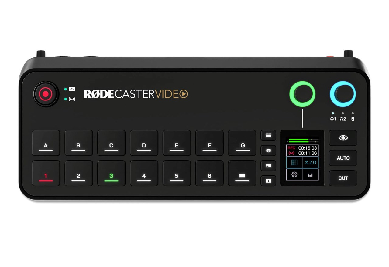 RØDECaster Video - Podcast production studio