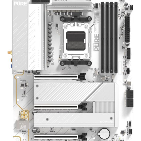 Sapphire PURE B850A WIFI 7 AMD B850 Socket AM5 ATX