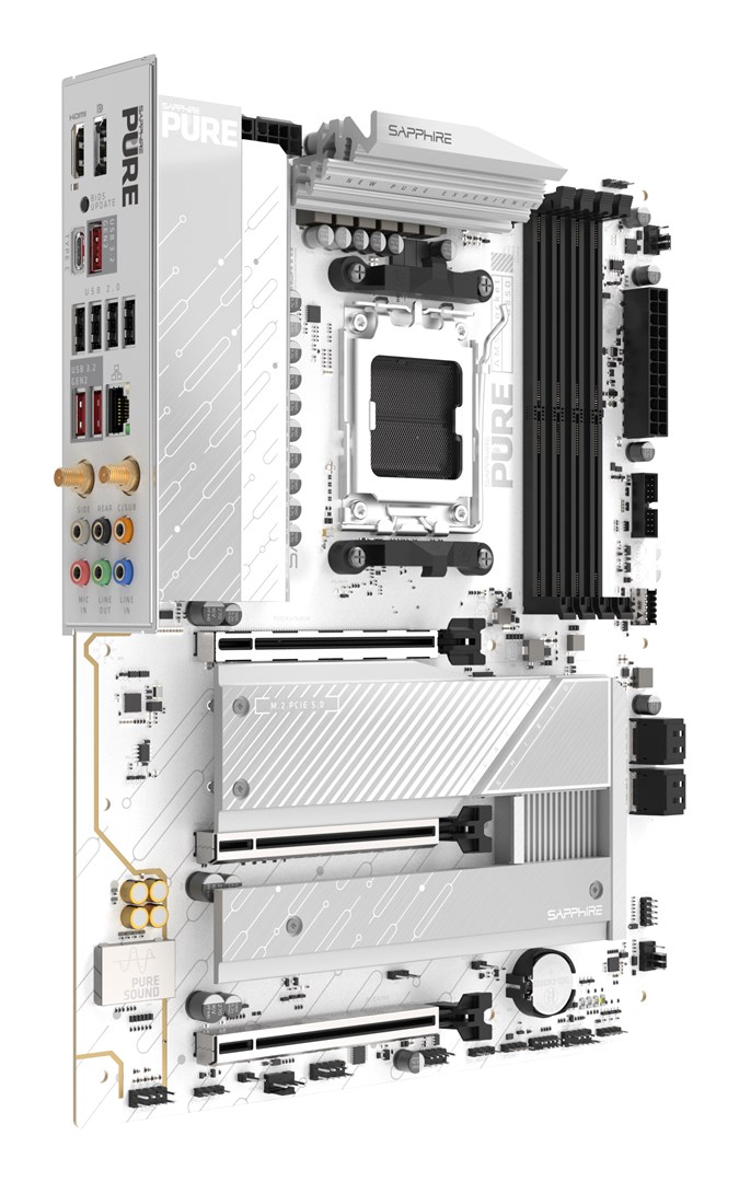 Sapphire PURE B850A WIFI 7 AMD B850 Socket AM5 ATX