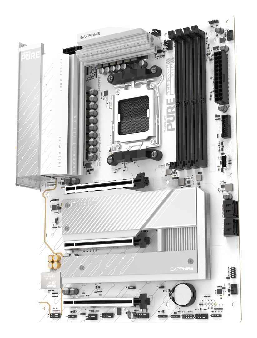 Sapphire PURE B850A WIFI 7 AMD B850 Socket AM5 ATX