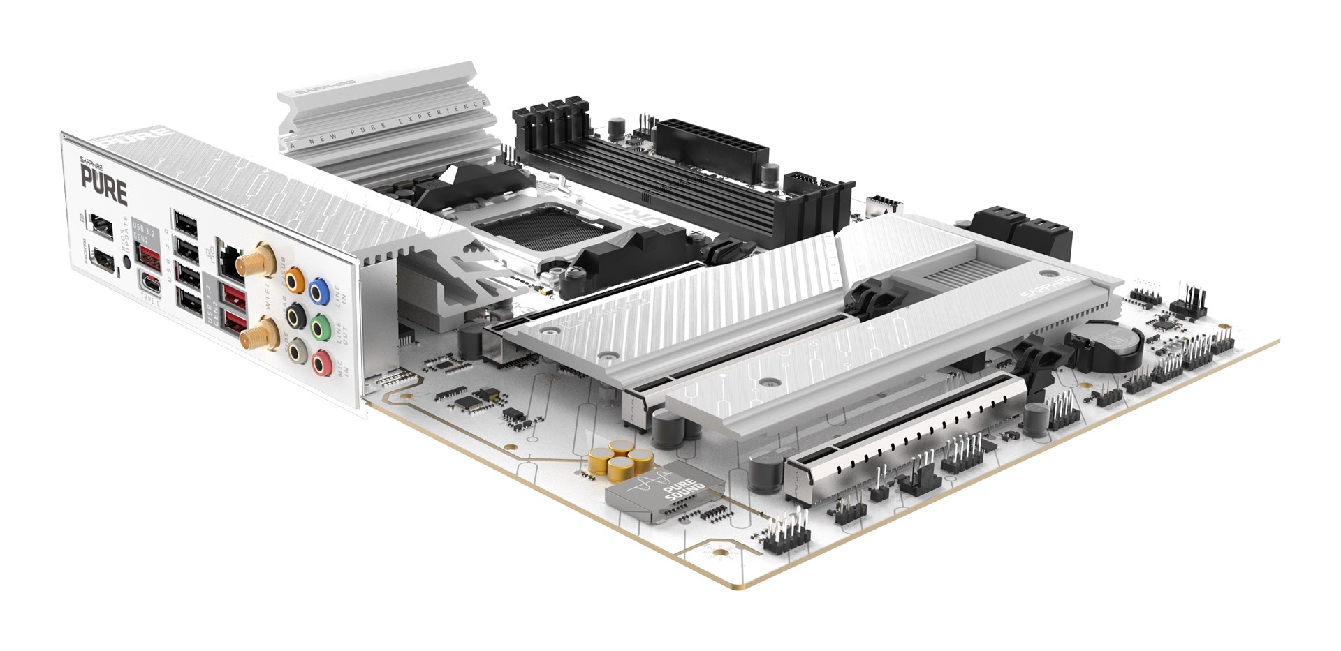 Sapphire PURE B850A WIFI 7 AMD B850 Socket AM5 ATX
