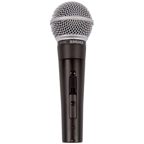 Shure SM58SE - dynamic, cardioid, vocal microphone with switch