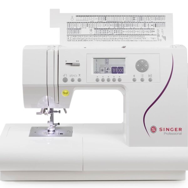 Singer C430 sewing machine, electronic, white