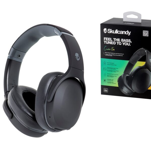 Skullcandy Crusher Evo Headset Wired & Wireless Head-band Calls/Music USB Type-C Bluetooth Black
