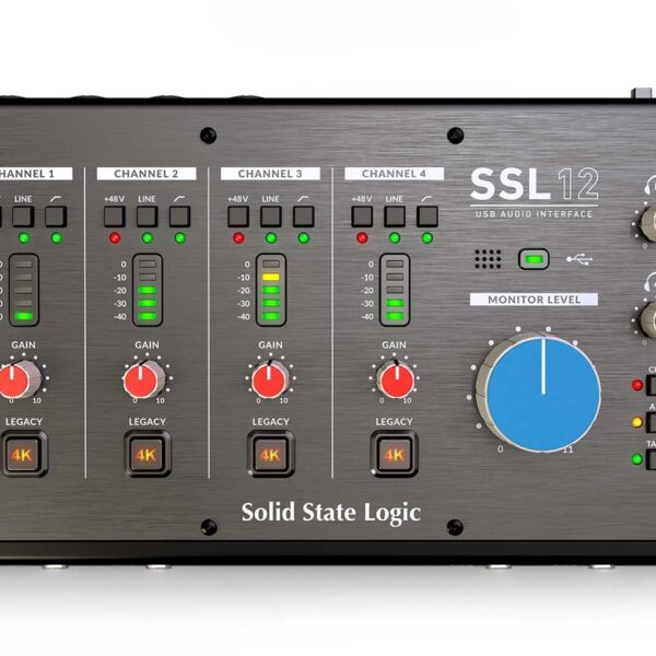 Solid State Logic SSL12 - Interfaz de audio USB-C 12/8