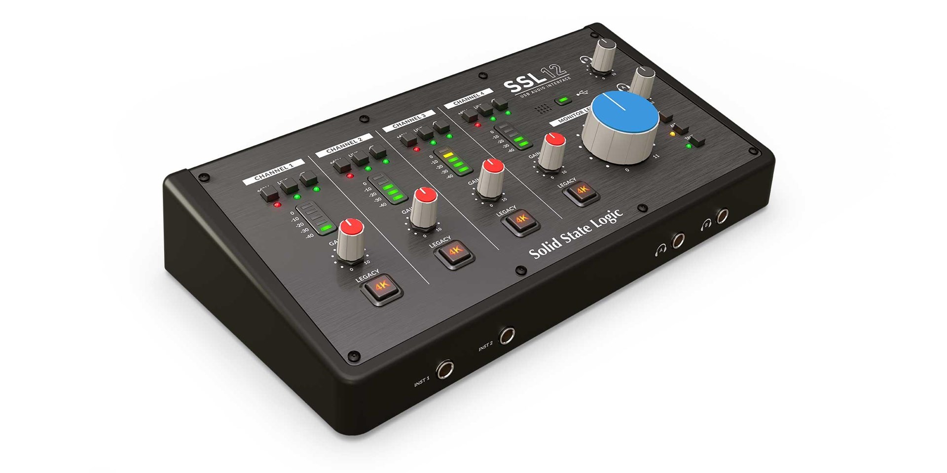 Solid State Logic SSL12 - Interfaz de audio USB-C 12/8