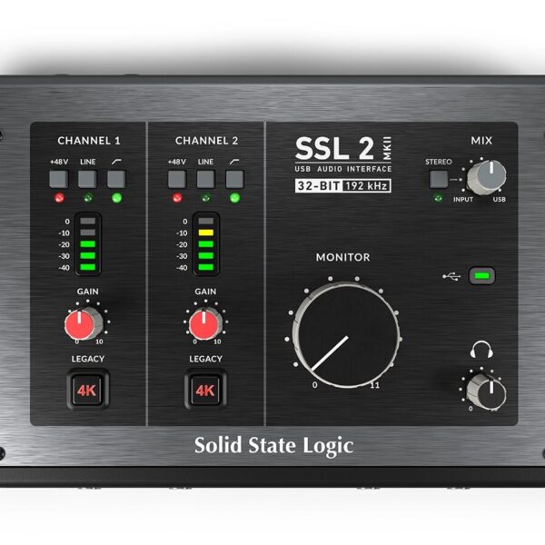 Solid State Logic SSL2 MKII - Interfaz de audio USB-C 2x2