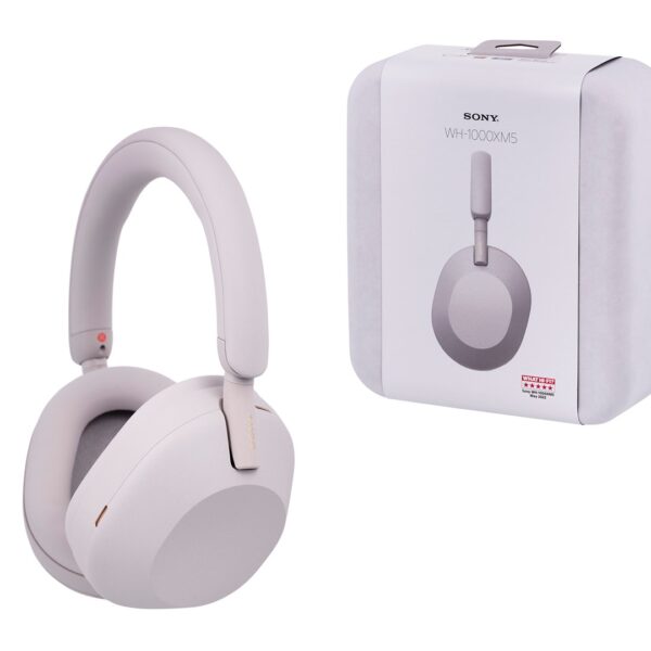 Sony WH-1000XM5 Headset Wired & Wireless Head-band Calls/Music Bluetooth Silver