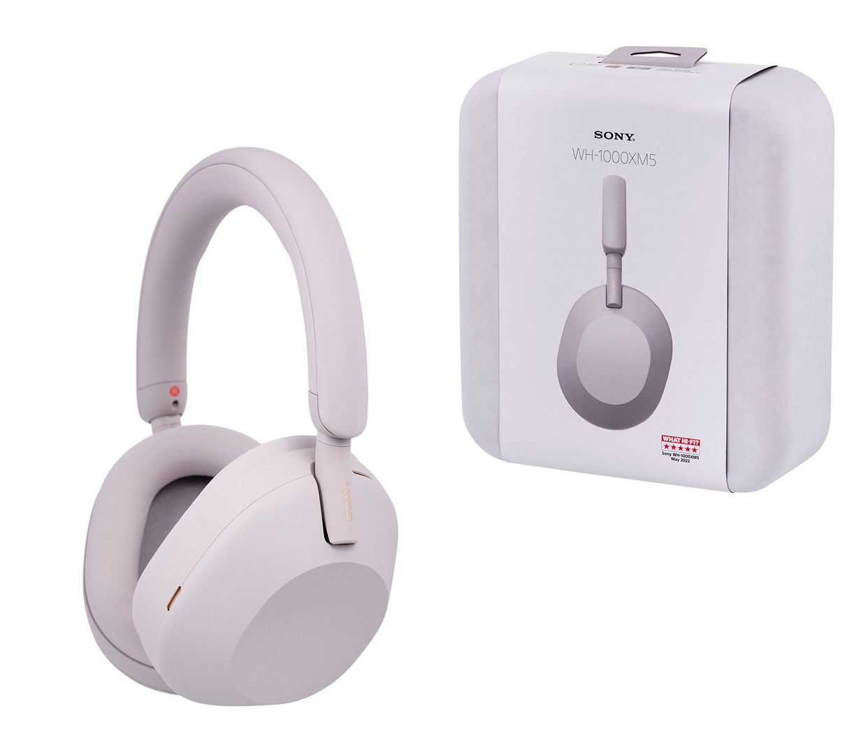 Sony WH-1000XM5 Headset Wired & Wireless Head-band Calls/Music Bluetooth Silver