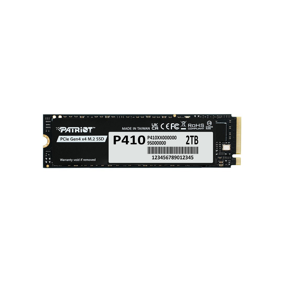SSD Patriot Viper P410 M.2 PCI-Ex4 NVMe 1.4 2TB 5GB/s (P410P2TBM28H)