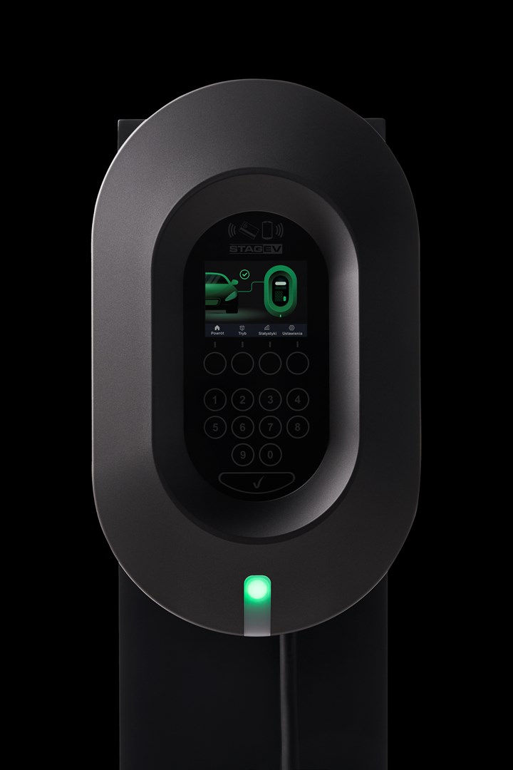 STAG EV CORE Charging Station (Charging Cable) White, Graphite