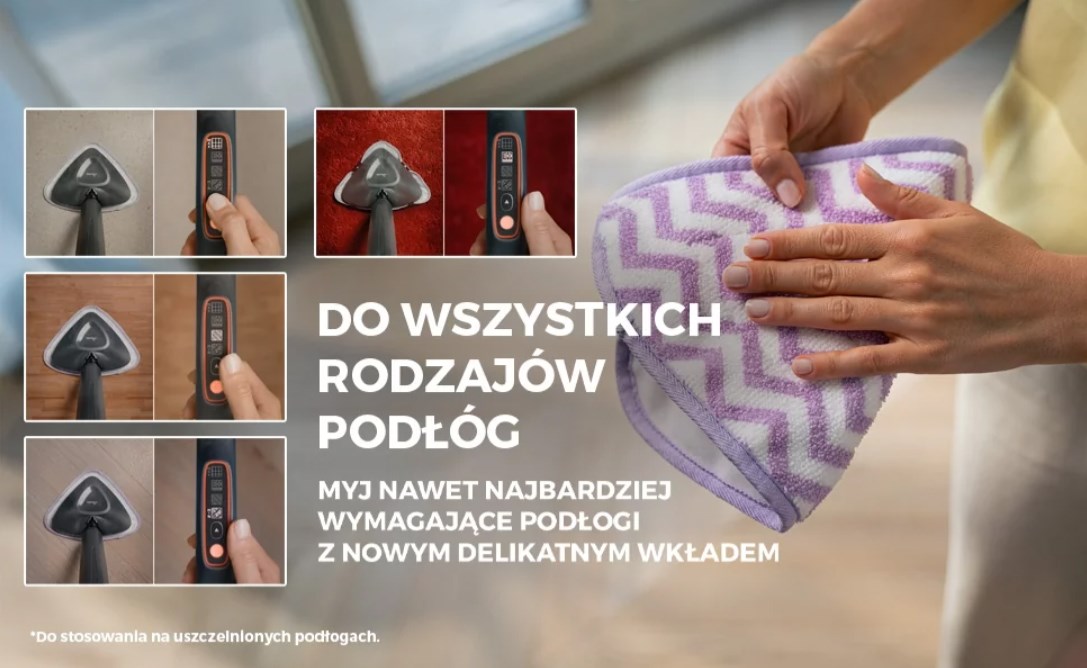 Steam mop Vileda Steam Plus Pro