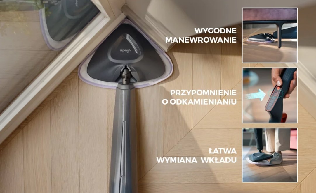Steam mop Vileda Steam Plus Pro