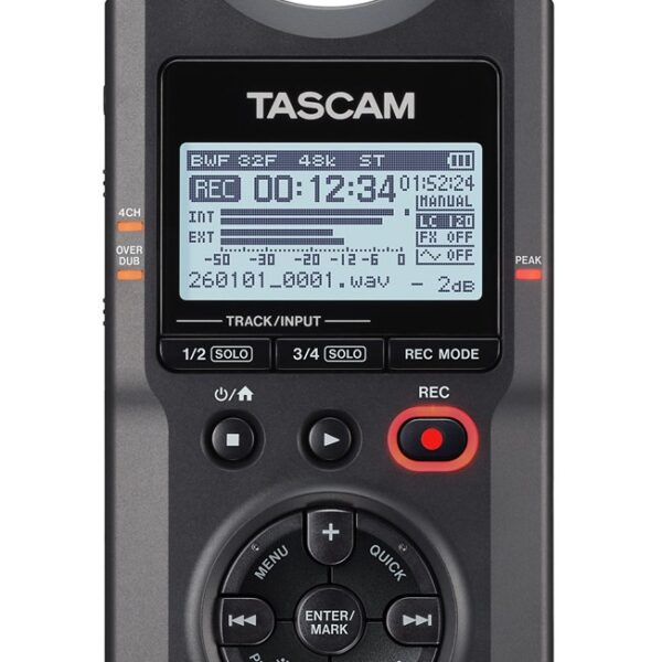 Tascam DR-40XP - portable four-track digital recorder with a USB audio interface