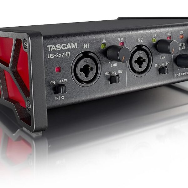 Tascam US-2X2HR recording audio interface