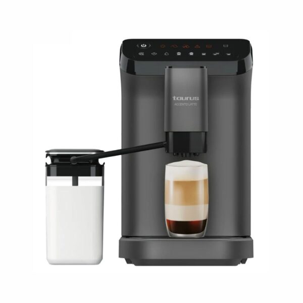 Taurus Accento Latte espresso machine; 20 bar White Coffee