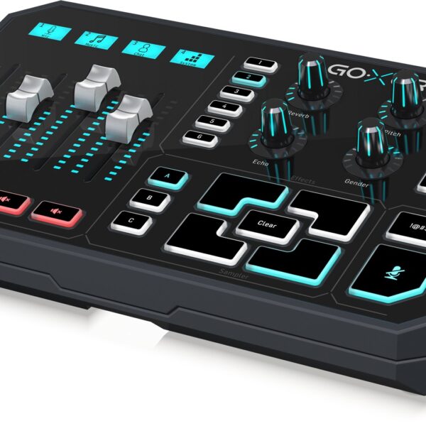 TC Helicon GO XLR - mixer and sampler for streaming