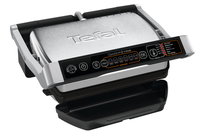 Tefal GC706D34 raclette grill Black, Stainless steel