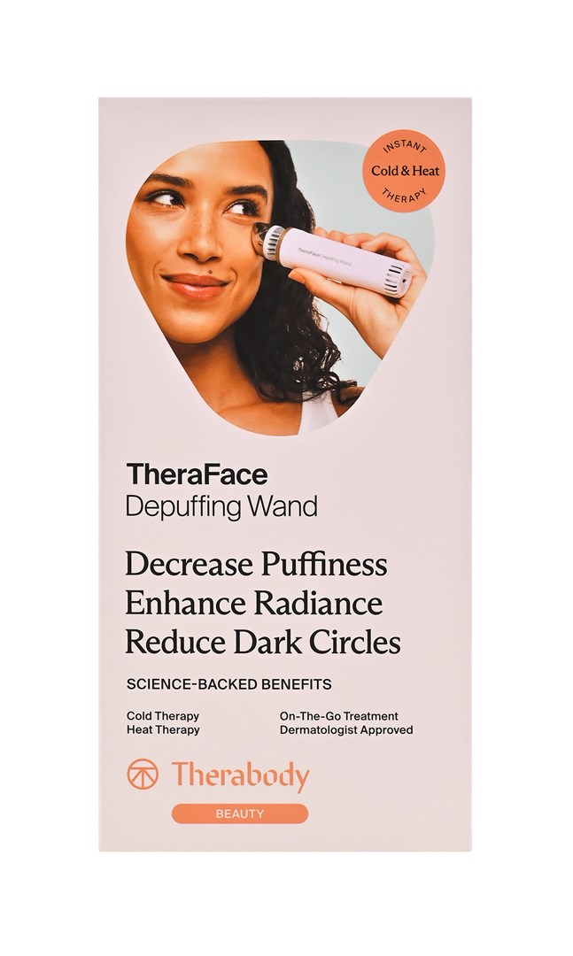 Therabody Theraface Depuffing Wand massager Face White
