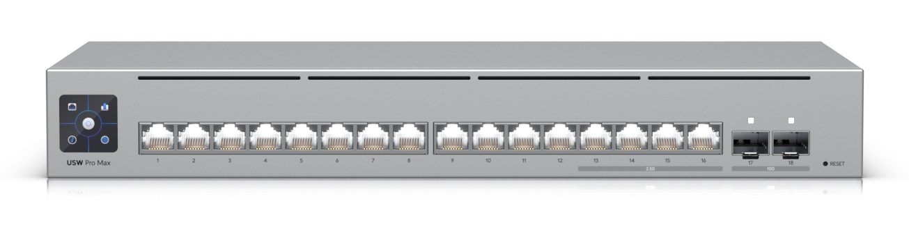 Ubiquiti Pro Max 16 L3 2.5G Ethernet (100/1000/2500) 1U Grey