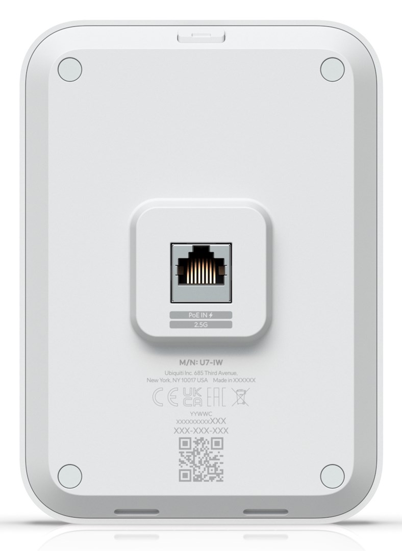 Ubiquiti U7 In-Wall 4300 Mbit/s White Power over Ethernet (PoE)