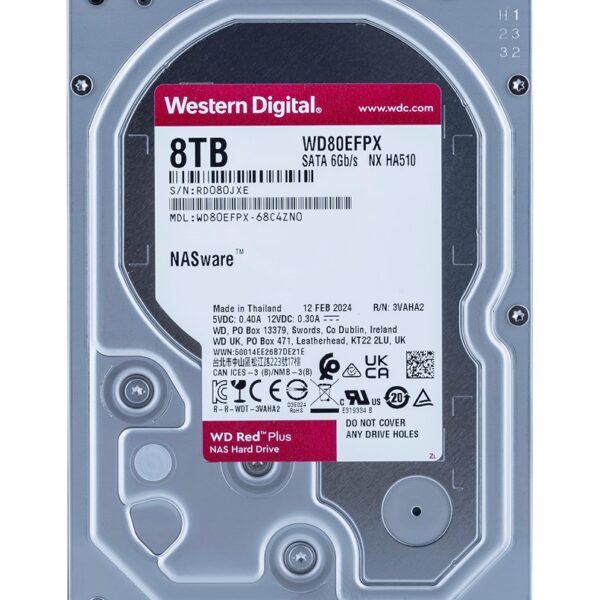 Western Digital Red Plus 3.5" 8 TB Serial ATA III