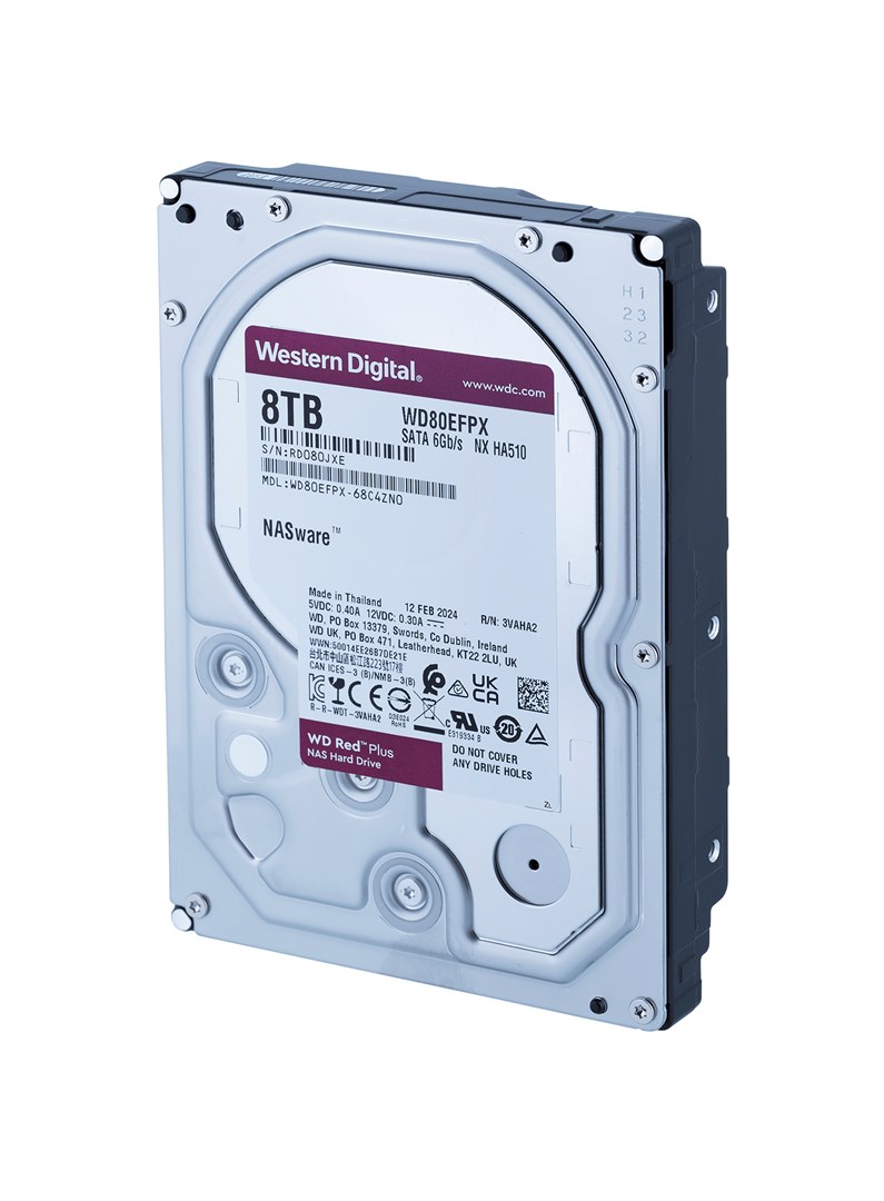 Western Digital Red Plus 3.5" 8 TB Serial ATA III