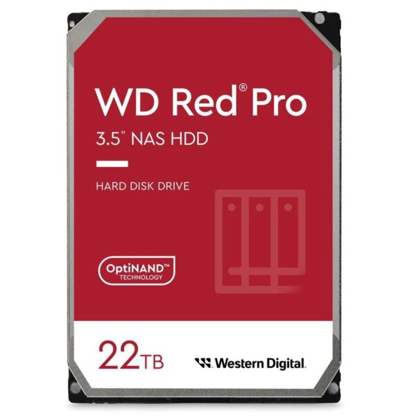 Western Digital Red Pro 3.5" 22000 GB Serial ATA III