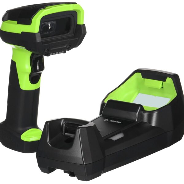 Zebra LI3678-SR Handheld bar code reader 1D Black, Green